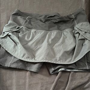 Lululemon Athletica Black Skorts with Sporty Design